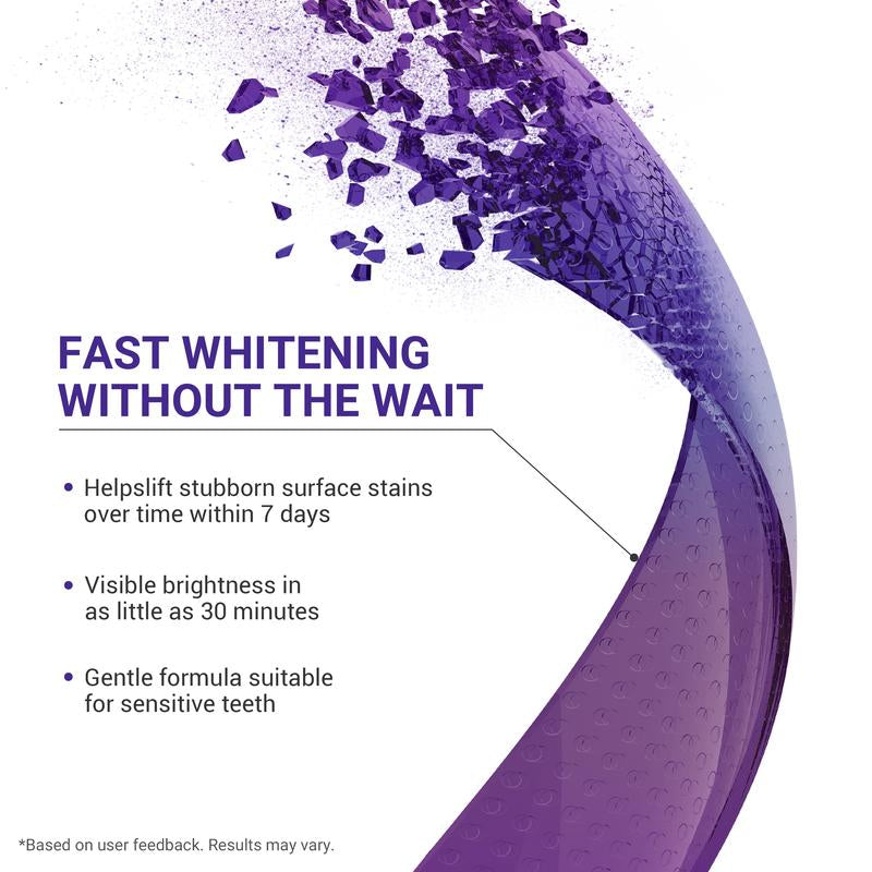 CEELIKE Nano-Hydroxyapatite Purple Strips: Enamel-Safe Whitening Treatment for Sensitive Teeth – Peroxide-Free – 7/21 Sessions