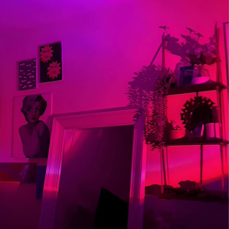 Fall Sunset Lamp Projector Light 180° Adjustable Sunset Mood Lamp, 4 Modes, Remote Control RGB Ambient Night Light for Bedroom, Gaming Room, Live Streaming Photography & Parties Home Wall Decor Party Live Streaming Christmas Gift