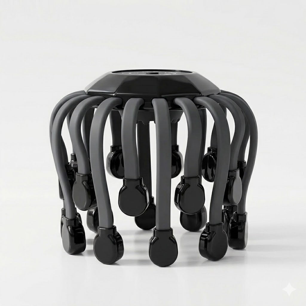 Electric Octopus Head Massager